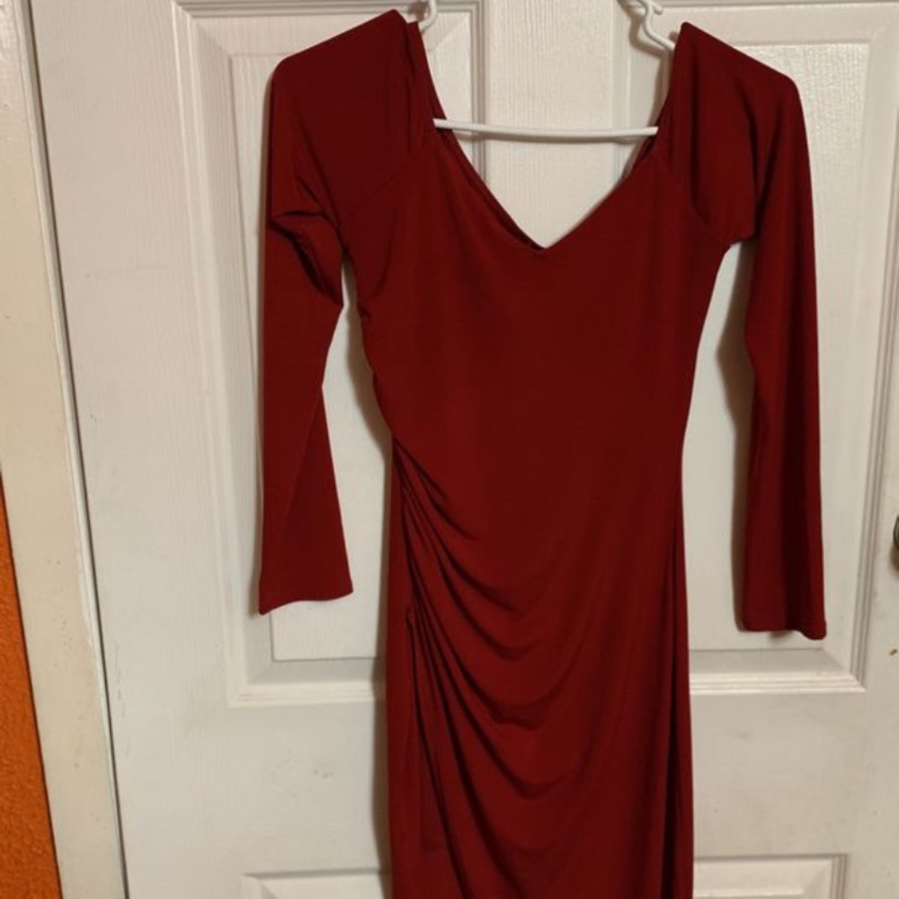 Red dress